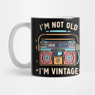 Music vintage rétro style Mug